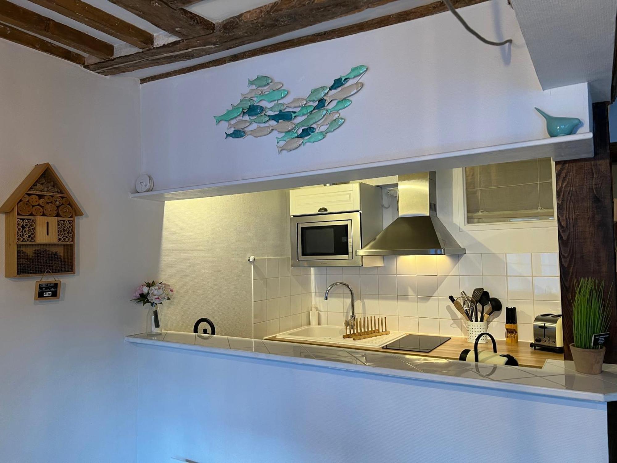 Une Pause Chez Julien, Appartement Lumineux Et Idealement Situe! Honfleur Exterior photo